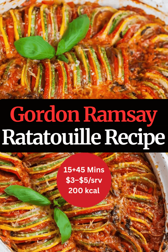 Authentic Gordon Ramsay Ratatouille Recipe