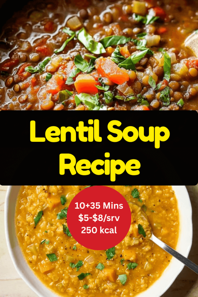 Healthy Lentil Soup Recipe