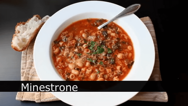 Easy Minestrone Soup Recipe