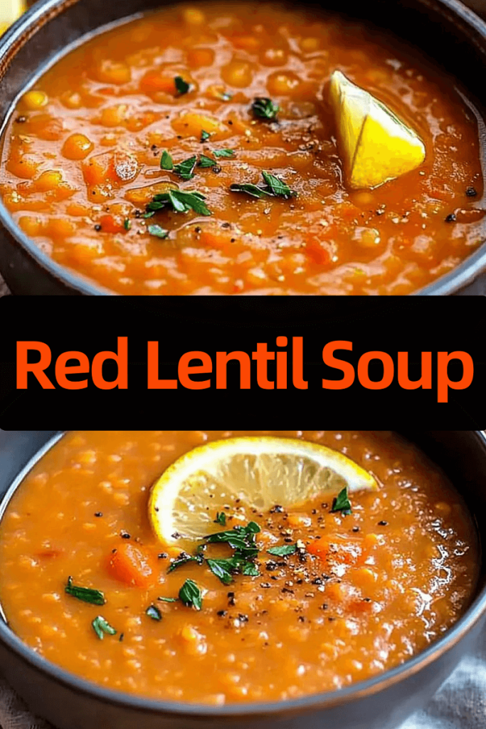 Healthy Red Lentil Soup