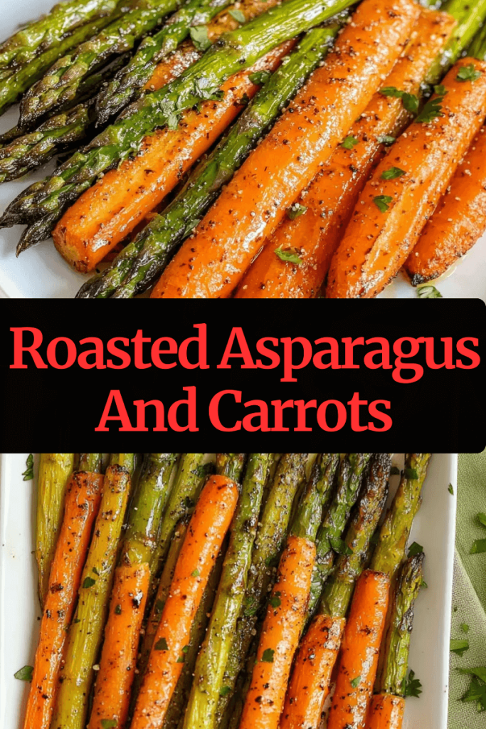 Oven Roasted Asparagus and Carrots