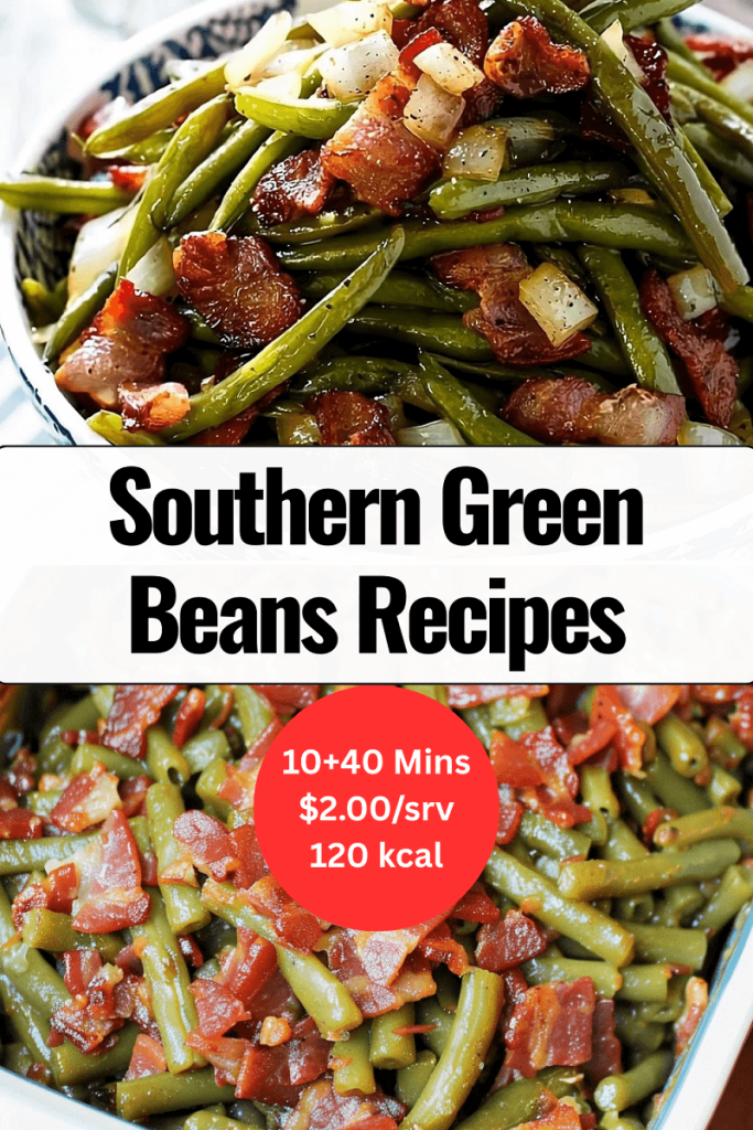 Southern Style Green Beans with Bacon