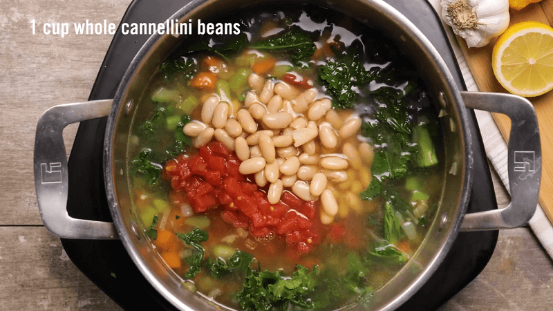 Dairy Free Creamy Tomato Bean Soup