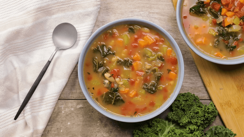 Creamy Vegan Tomato White Bean Stew