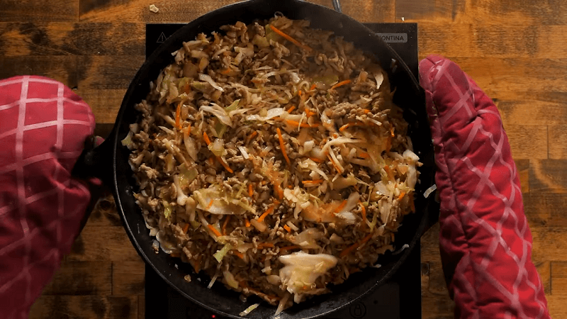 Quick Egg Roll in a Bowl Dinner