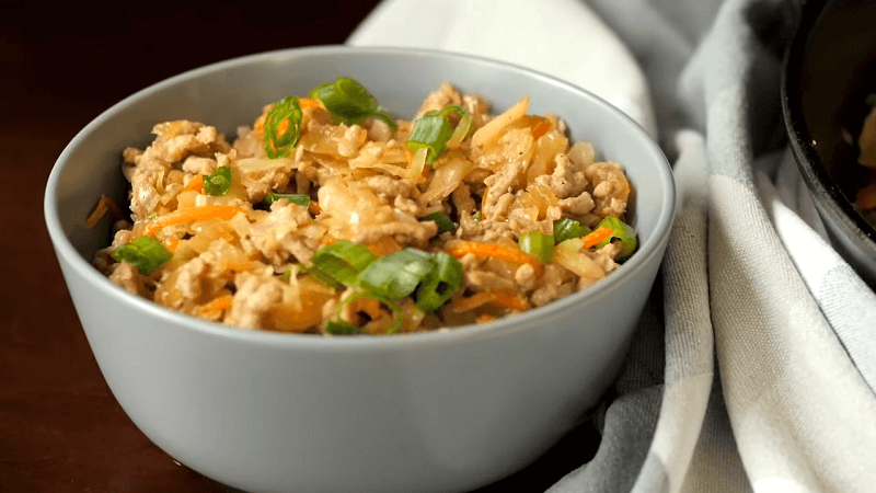 Low-Carb Egg Roll in a Bowl Recipe
