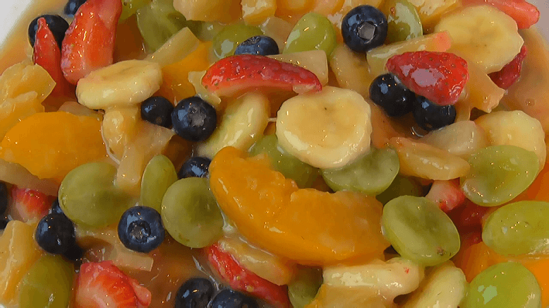 Fruit Salad With Pudding Recipe