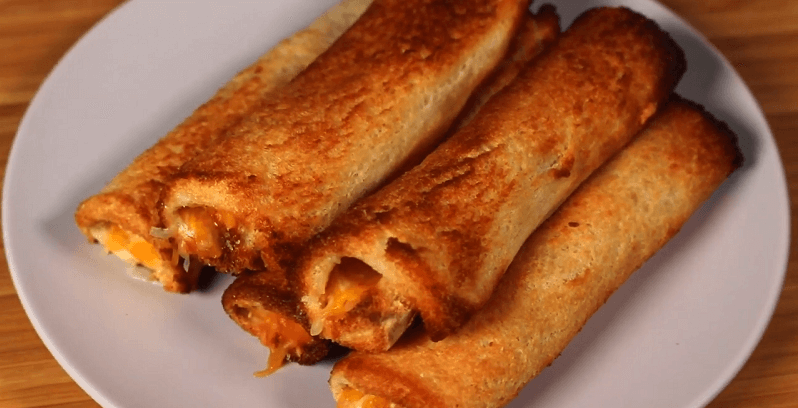 Grilled Cheese Roll-Ups Recipe