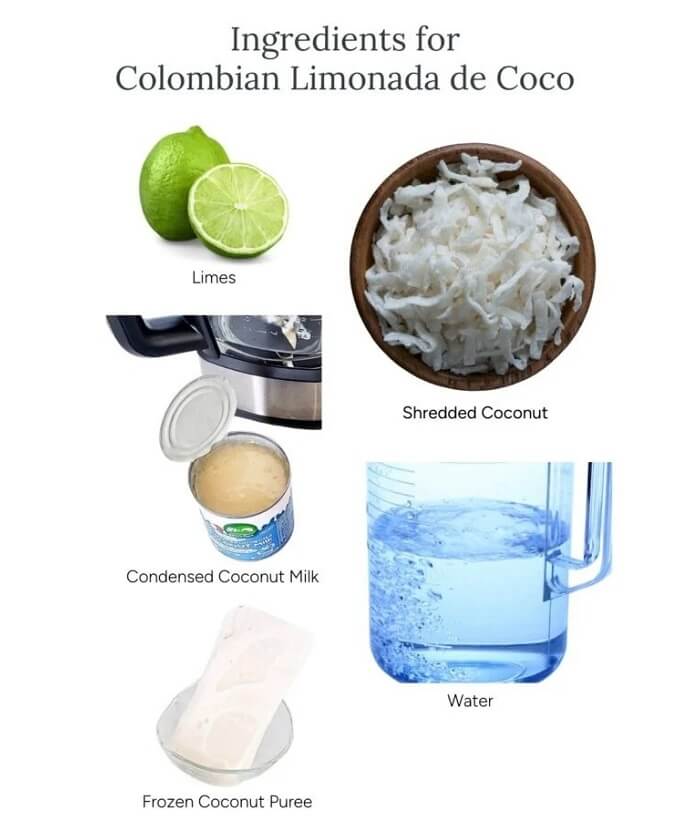 Authentic Colombian Limonada de Coco Recipe