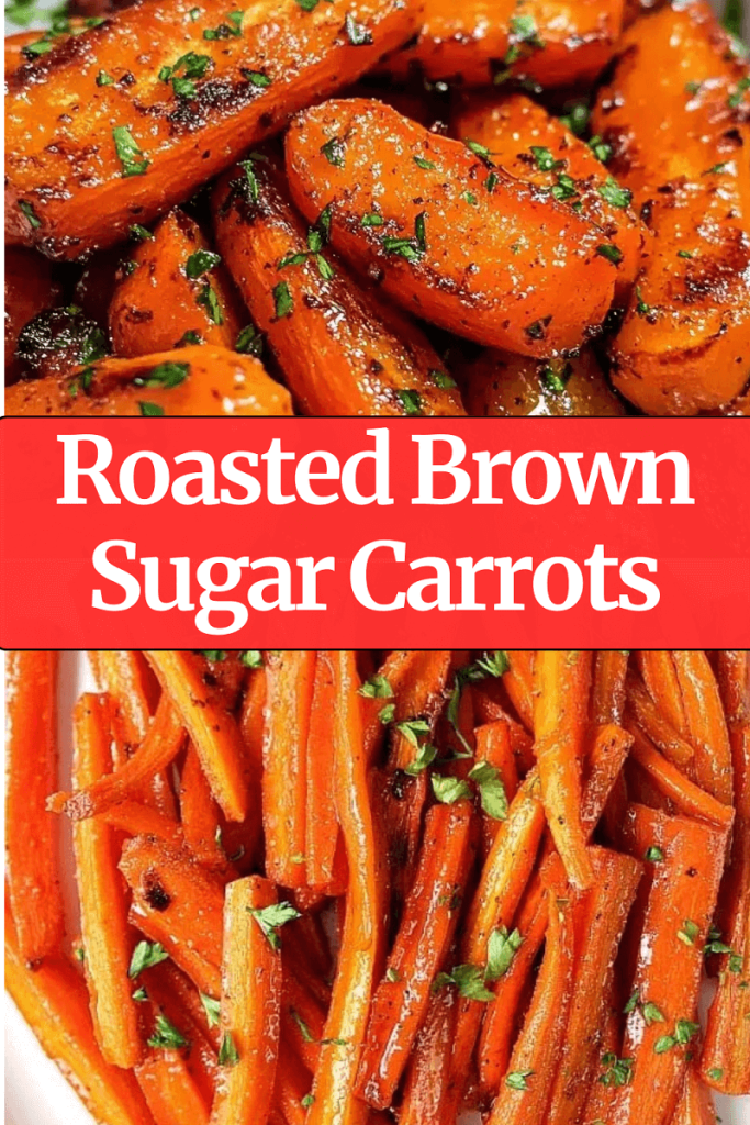 Brown Sugar Glazed Roasted Carrots