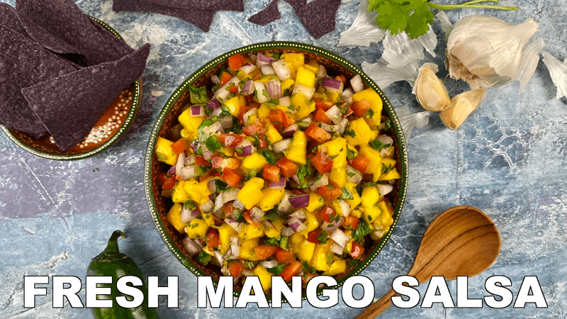 Salmon Recipe With Fresh Mango Salsa