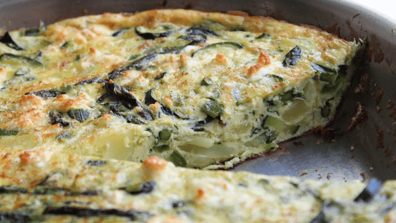 Healthy Vegetable Frittata Recipe