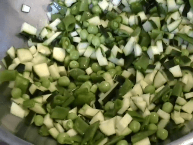 Fresh Spring Vegetable Pasta Dish