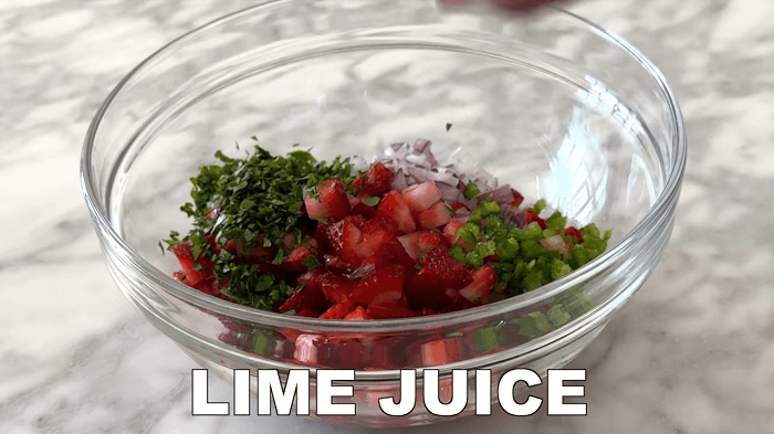 Homemade Strawberry Salsa