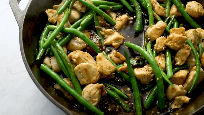 Honey Garlic Chicken Meal Prep with Green Beans