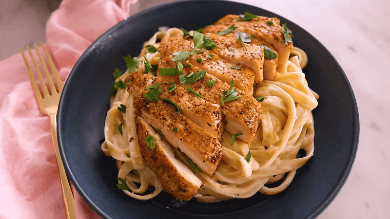 Low Calorie Chicken Alfredo Recipe